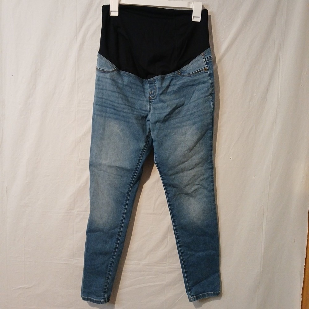 Isabelle Maternity Jeggings Ladies Size 6/28R, 34"‎ X 27" Skinny Leg Stretch